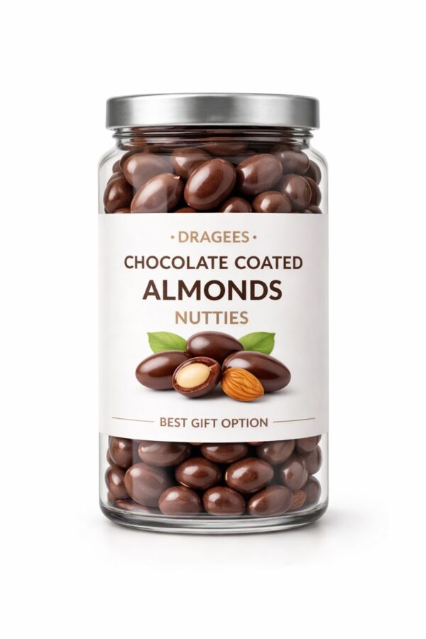 Dragees chocolate coated almonds nutties best gift option